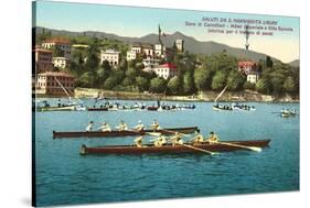 Rowing Regatta-null-Stretched Canvas