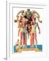 "Rowing Team,"August 6, 1932-Joseph Christian Leyendecker-Framed Giclee Print