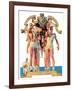 "Rowing Team,"August 6, 1932-Joseph Christian Leyendecker-Framed Giclee Print