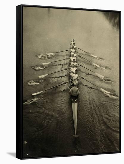 Rowing Team, C1913-null-Framed Stretched Canvas