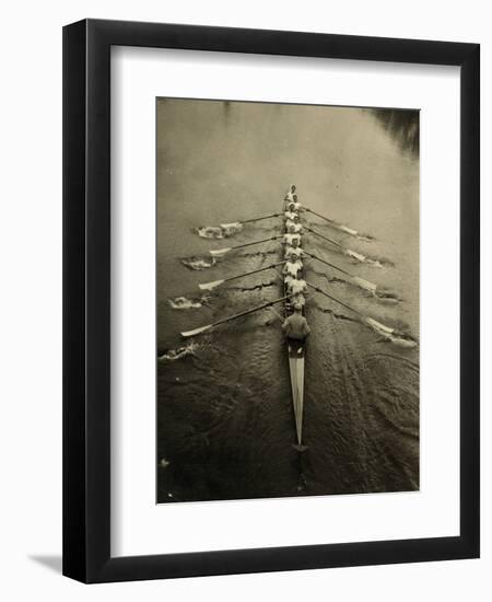 Rowing Team, C1913-null-Framed Photographic Print