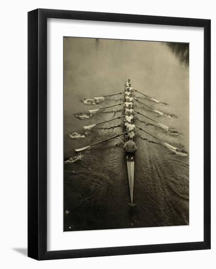 Rowing Team, C1913-null-Framed Photographic Print