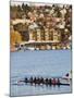 Rowing Team on Lake Union, Seattle, Washington State, United States of America, North America-Christian Kober-Mounted Photographic Print