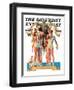 "Rowing Team," Saturday Evening Post Cover, August 6, 1932-Joseph Christian Leyendecker-Framed Giclee Print