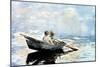 Rowing the Boat, 1880-Winslow Homer-Mounted Giclee Print