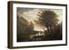Rowing to Shore-Jean-Baptiste-Camille Corot-Framed Giclee Print