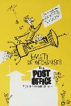Emett Re-Mechanises the Post Office-Rowland Emett-Mounted Art Print