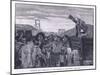 Rowland Hill Preaching to the Colliers at Kingswood-Godfrey C. Hindley-Mounted Giclee Print