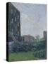 Rowlandson House - Sunset-Walter Richard Sickert-Stretched Canvas