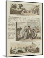 Rowlandson's Tour in a Post Chaise, 1782-Thomas Rowlandson-Mounted Giclee Print