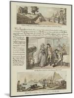 Rowlandson's Tour in a Post Chaise, 1782-Thomas Rowlandson-Mounted Giclee Print