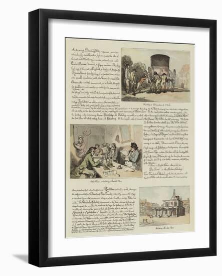 Rowlandson's Tour in a Post Chaise, 1782-Thomas Rowlandson-Framed Giclee Print