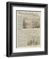 Rowlandson's Tour in a Post Chaise, 1782-Thomas Rowlandson-Framed Giclee Print