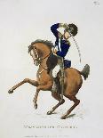 Westminster Cavalry Volunteer, Plate 4-Rowlandson-Stretched Canvas