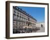 Rows of bicycles outside the Christiansborgs Palace, home of the Danish Parliament, Copenhagen-Jean Brooks-Framed Photographic Print