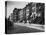 Rows of Brownstone Apartment Buildings, Some with Striped Awnings, on 88th St. Near Amsterdam Ave-Wallace G^ Levison-Stretched Canvas