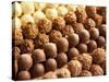Rows of Chocolates in a French Cafe, France, Europe-Frank Fell-Stretched Canvas