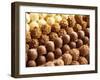 Rows of Chocolates in a French Cafe, France, Europe-Frank Fell-Framed Photographic Print