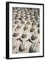 Rows of Cowboy Hats-Danny Lehman-Framed Photographic Print