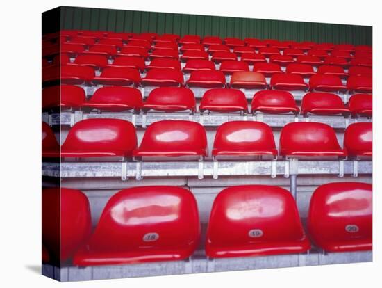 Rows of Empty Seats in Stadium-Turba-Stretched Canvas