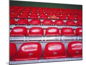 Rows of Empty Seats in Stadium-Turba-Mounted Photographic Print