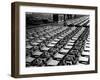 Rows of Finished Jeeps Churned Out in Mass Production for War Effort as WWII Allies-Dmitri Kessel-Framed Premium Photographic Print