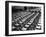 Rows of Finished Jeeps Churned Out in Mass Production for War Effort as WWII Allies-Dmitri Kessel-Framed Premium Photographic Print