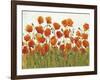 Rows of Poppies I-Tim O'toole-Framed Art Print