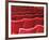 Rows of Red Theatre Seats-Kevin Walsh-Framed Photographic Print