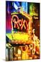 Roxy - In the Style of Oil Painting-Philippe Hugonnard-Mounted Giclee Print