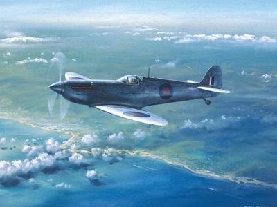 Spitfire Pr Mk IV Over Sicily