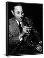 Roy Hines, Jazz Trumpet Player in 1941-null-Framed Photo