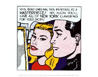 In the Car, c.1963-Roy Lichtenstein-Art Print