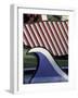 Roy Lichtenstein's Mermaid Sculpture, South Beach, Miami, Florida, USA-Robin Hill-Framed Photographic Print