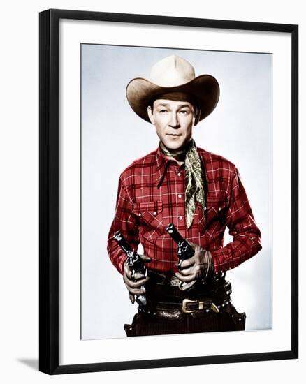 Roy Rogers, ca. 1940s-null-Framed Photo