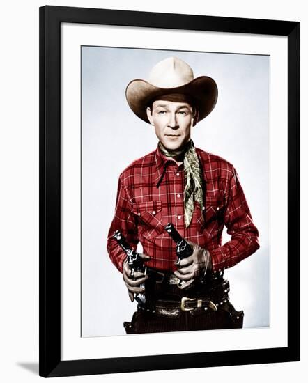 Roy Rogers, ca. 1940s-null-Framed Photo