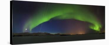 Northern Lights-Roy Samuelsen-Stretched Canvas