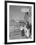 Roy Takeno, Editor, and Group, Manzanar Relocation Center, California-Ansel Adams-Framed Photo