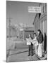 Roy Takeno, Editor, and Group, Manzanar Relocation Center, California-Ansel Adams-Mounted Photo