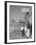 Roy Takeno, Editor, and Group, Manzanar Relocation Center, California-Ansel Adams-Framed Photo