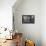 Roy Takeno's Desk, Manzanar Relocation Center-Ansel Adams-Framed Stretched Canvas displayed on a wall