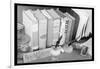 Roy Takeno's Desk-Ansel Adams-Framed Art Print