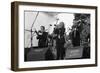 Roy Williams, Digby Fairweather, Dave Shepherd, Knebworth, 1979-Brian O'Connor-Framed Photographic Print