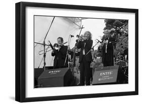 Roy Williams, Digby Fairweather, Dave Shepherd, Knebworth, 1979-Brian O'Connor-Framed Photographic Print