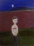 Boy with Lily, 2002-Roya Salari-Giclee Print