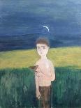 Boy with Bird, 2002-Roya Salari-Giclee Print