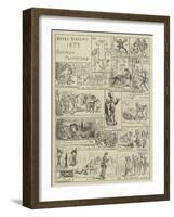 Royal Academy 1877, Pictures Prophesied-Edward Armitage-Framed Giclee Print