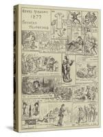 Royal Academy 1877, Pictures Prophesied-Edward Armitage-Stretched Canvas