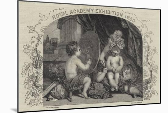 Royal Academy Exhibition 1850-Sir Joshua Reynolds-Mounted Giclee Print