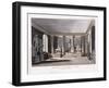 Royal Academy of Arts in the Somerset House, Westminster, London, 1810-null-Framed Giclee Print